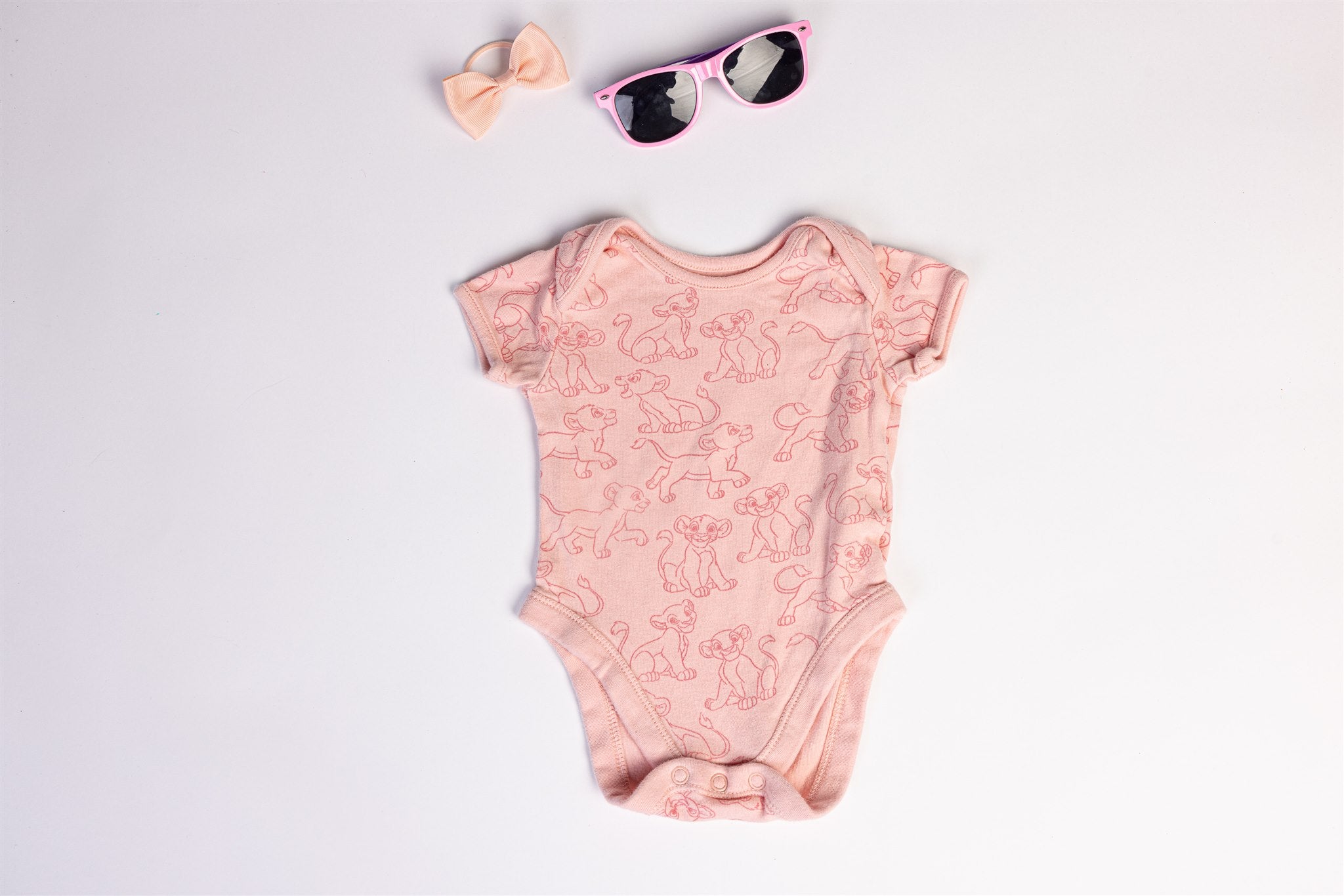 Pink Lion King bodysuit