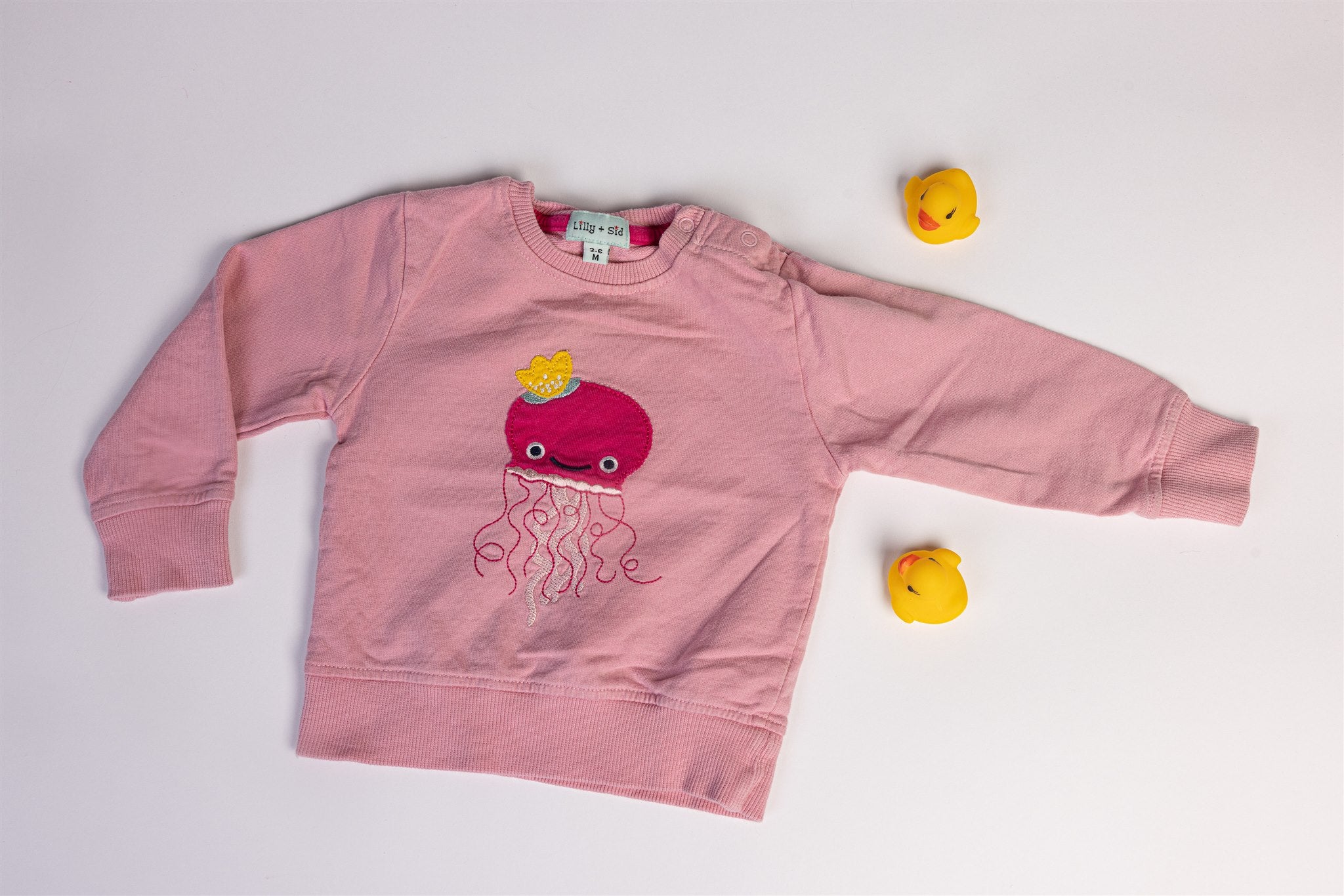 Pink jellyfish jumper