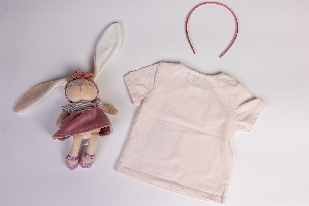 Peter Rabbit embroidered floral t-shirt