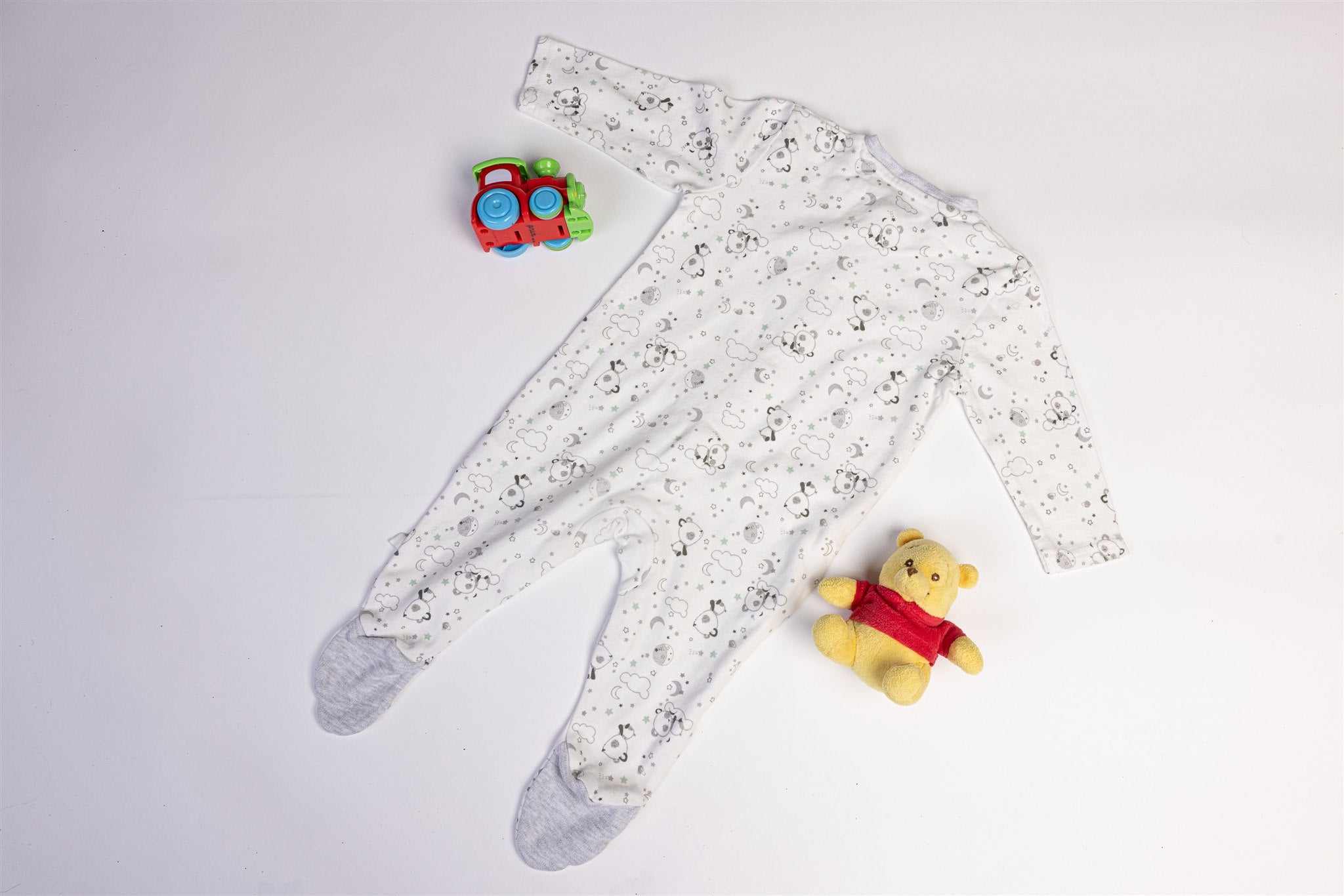 White panda sleepsuit