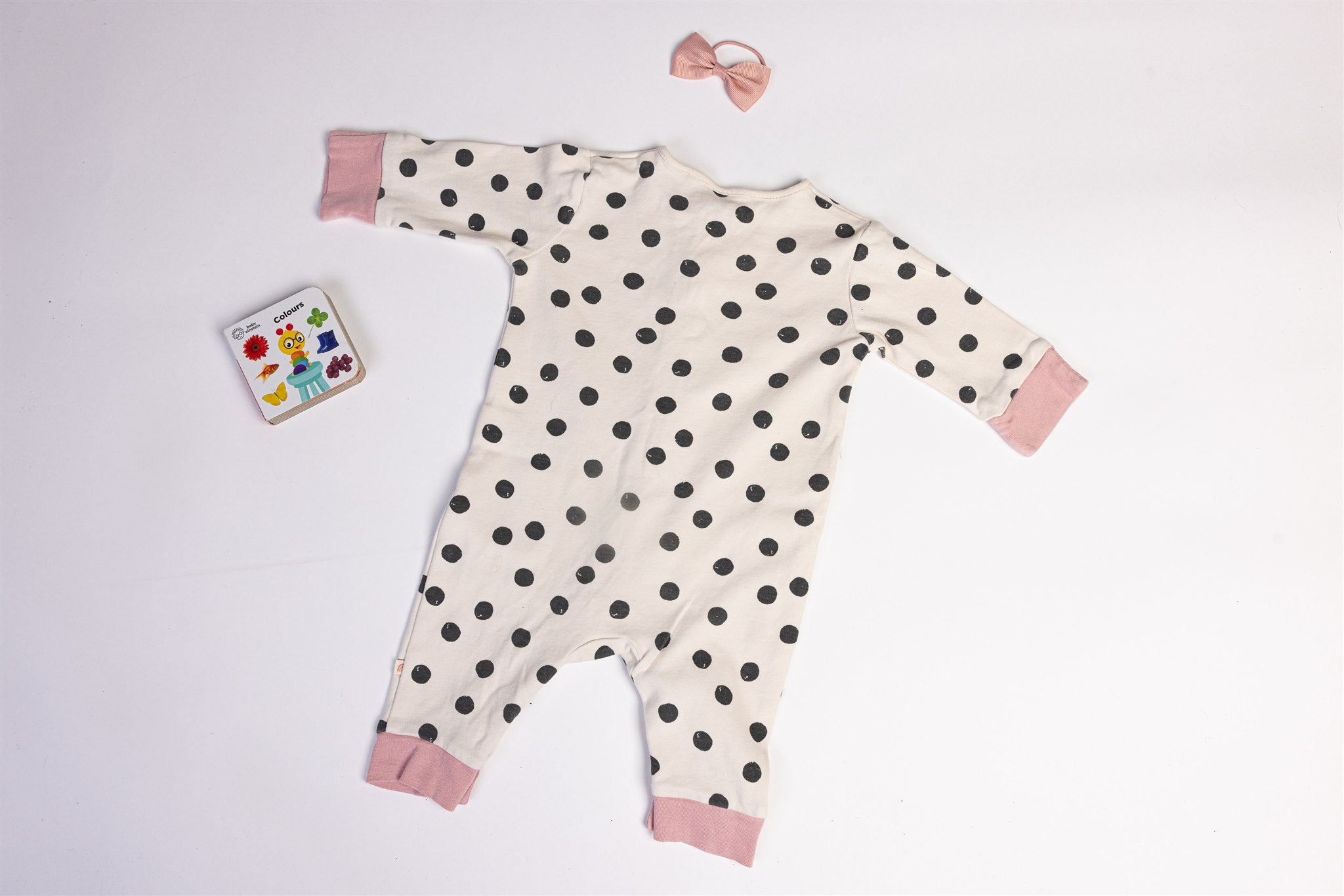 Polka dot sleepsuit Next