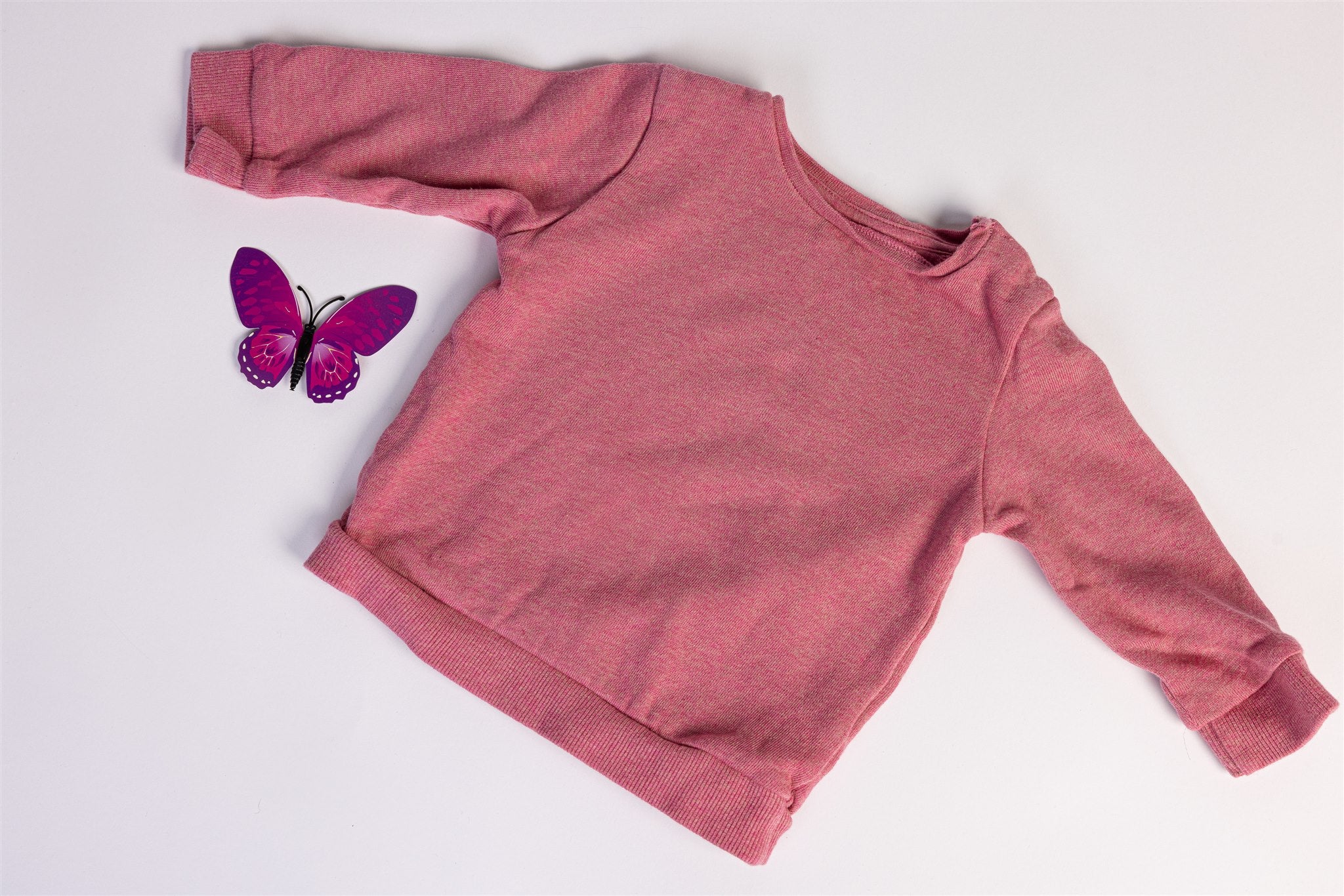 Pink marl jumper
