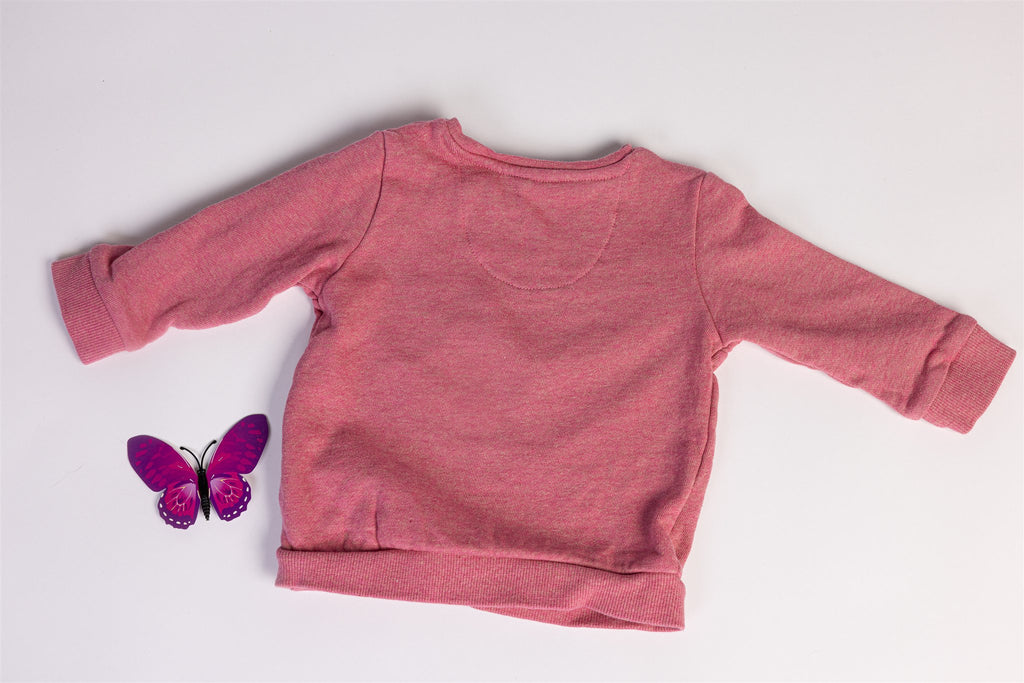 Pink marl jumper