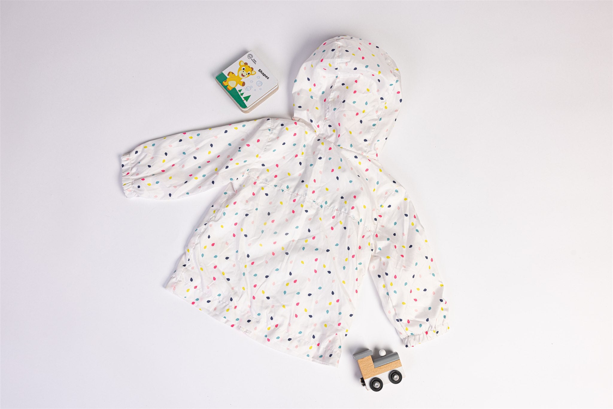 Confetti print lightweight jacket