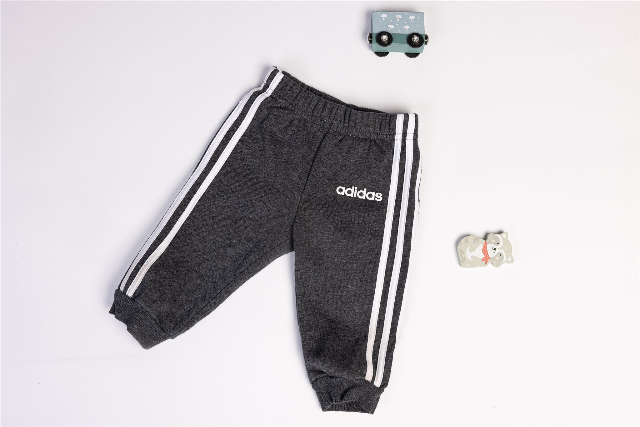 Grey Adidas joggers