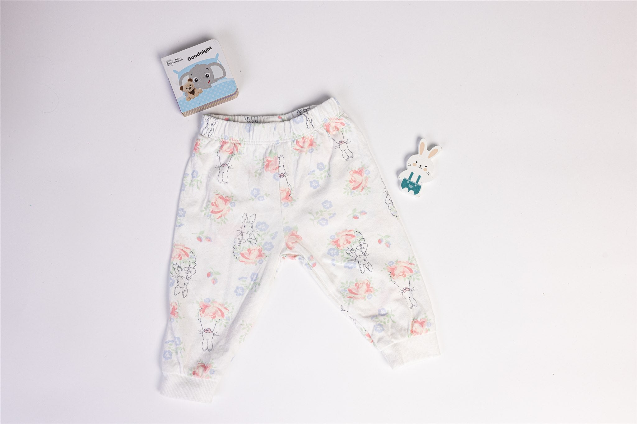 Peter Rabbit floral trousers