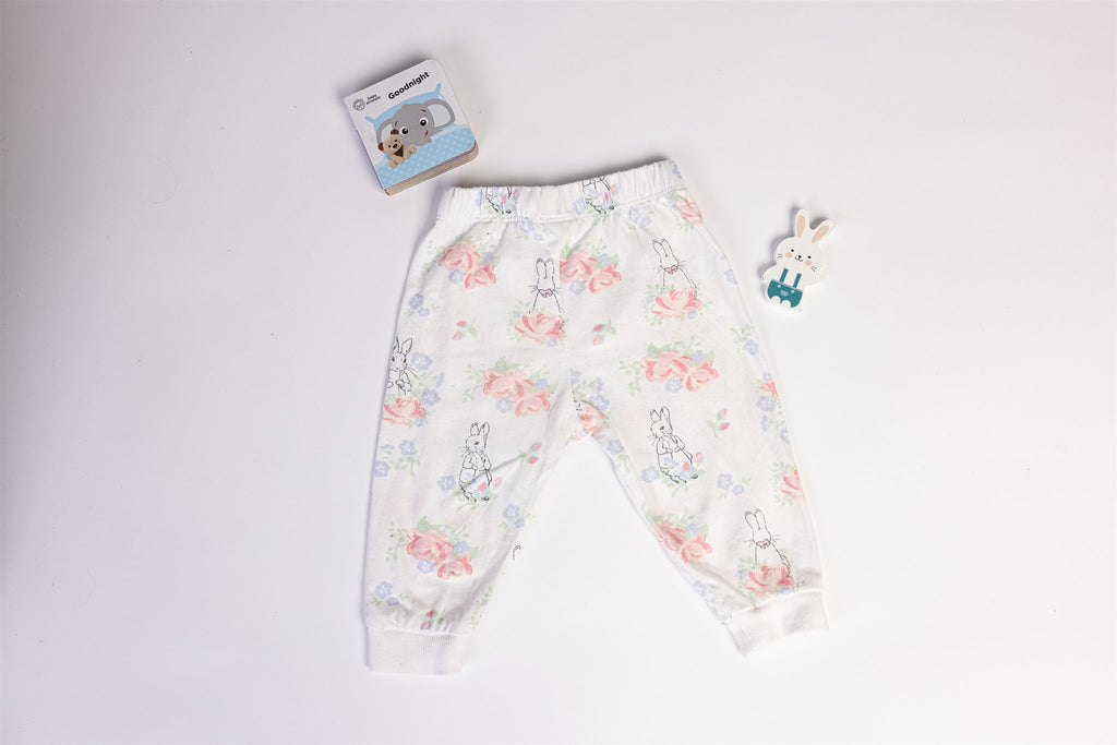 Peter Rabbit floral trousers