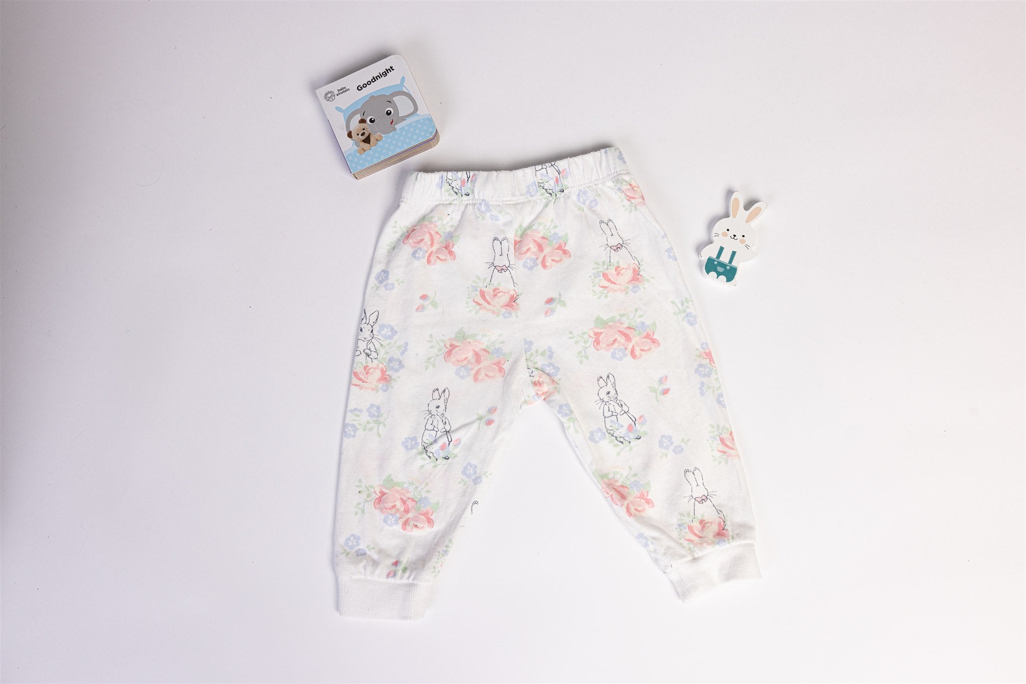Peter Rabbit floral trousers