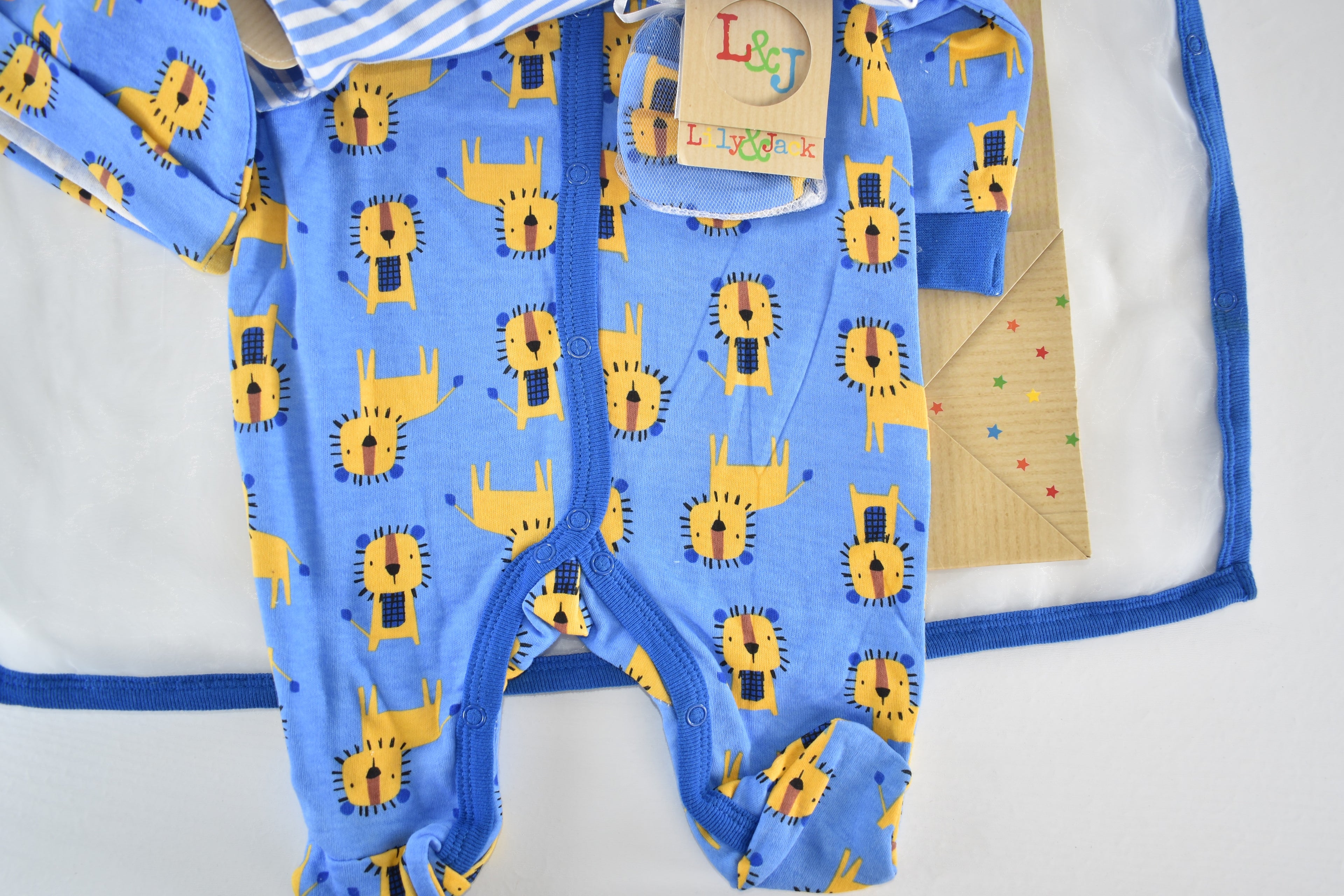 New with tags 5-piece lion gift set