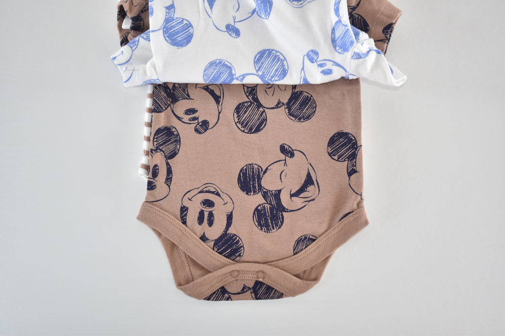 New with tags 3 Mickey Mouse bodysuits