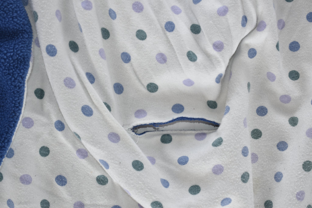 Car seat travel wrap – Blue