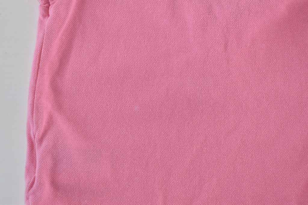 Pink polo top