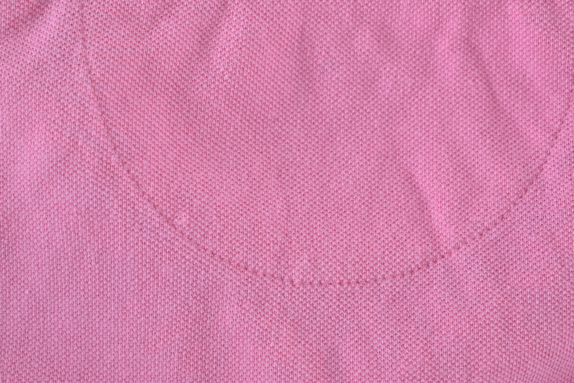Pink polo top
