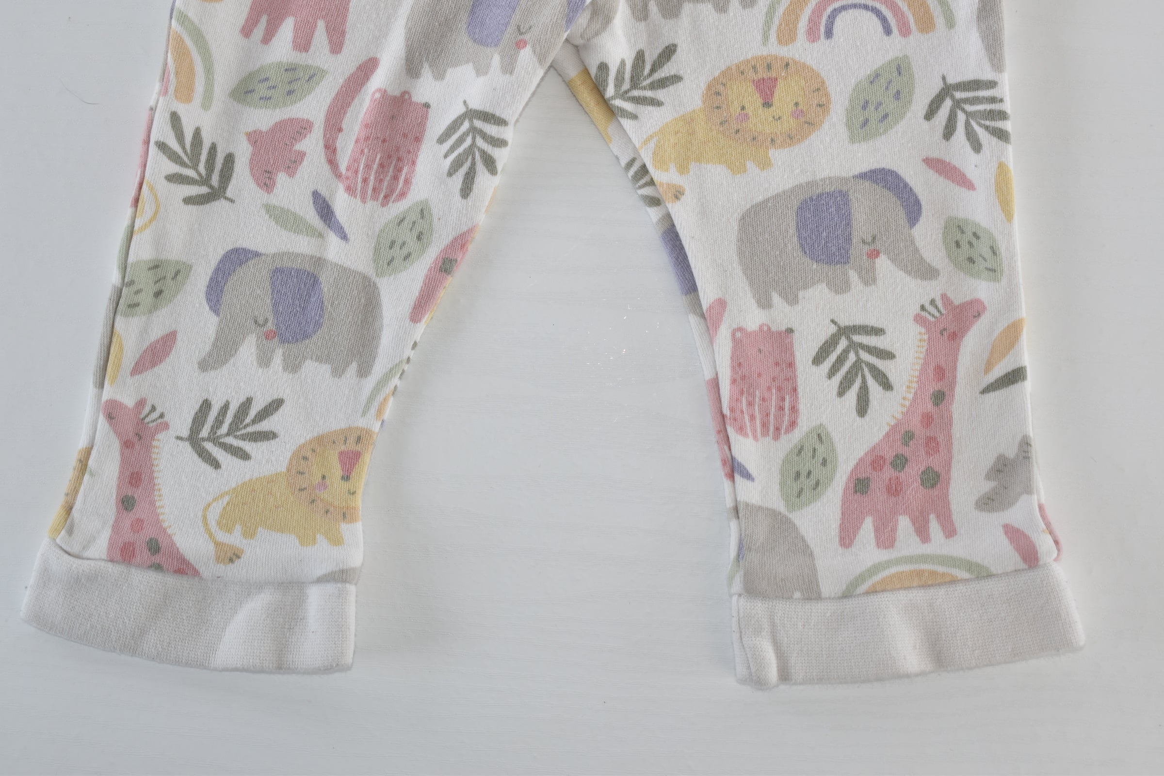 Safari print trousers