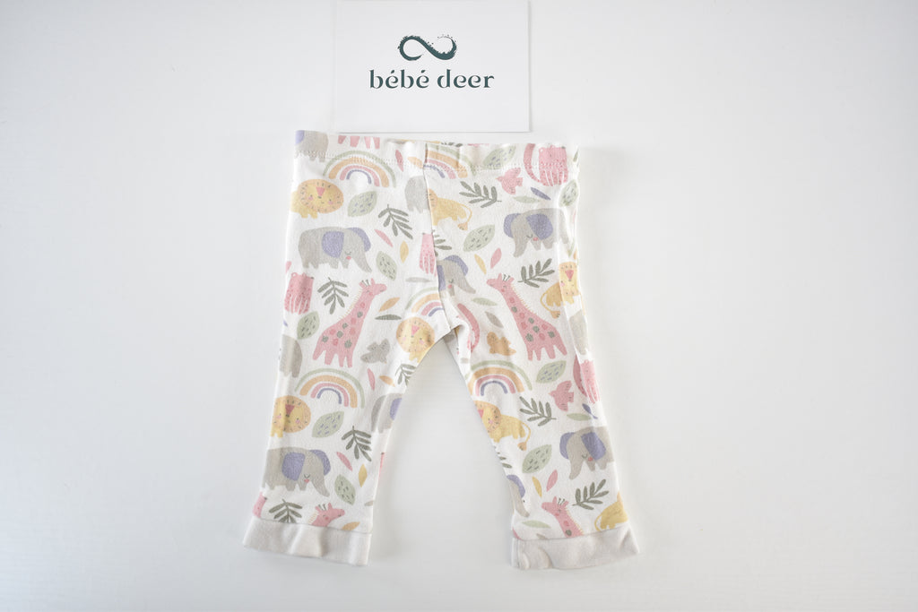 Safari print trousers