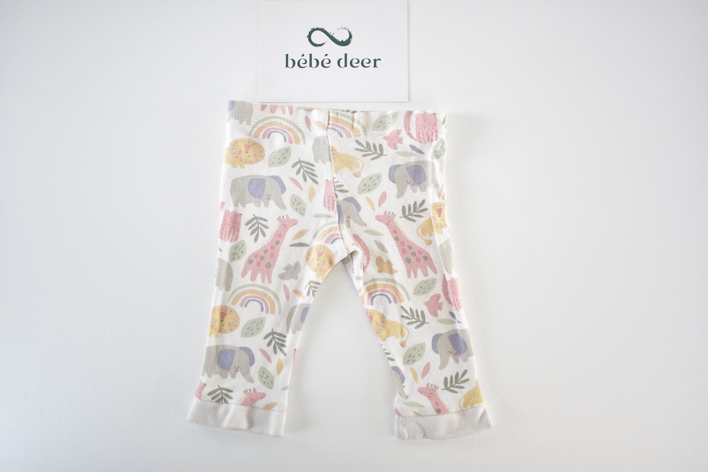 Safari print trousers
