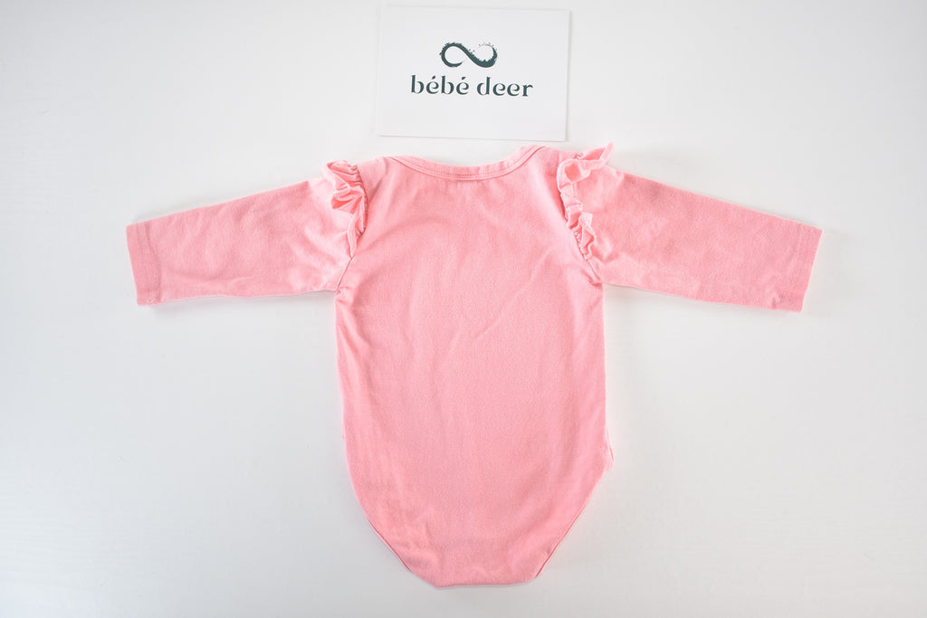 "Daddy Is My Hero" long sleeve bodysuit
