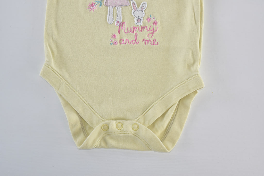 Yellow bear bodysuit
