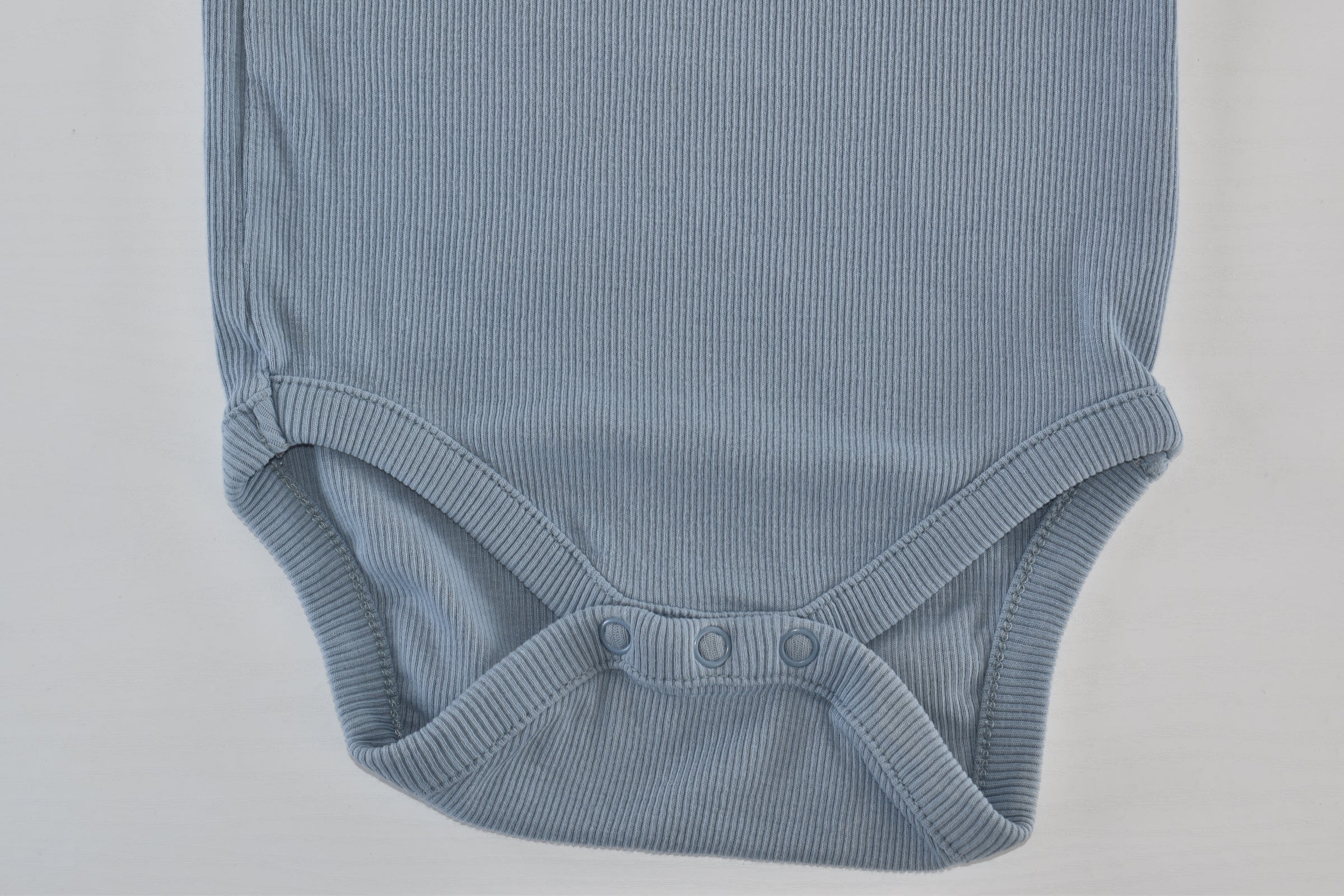 Light blue ribbed bodysuit