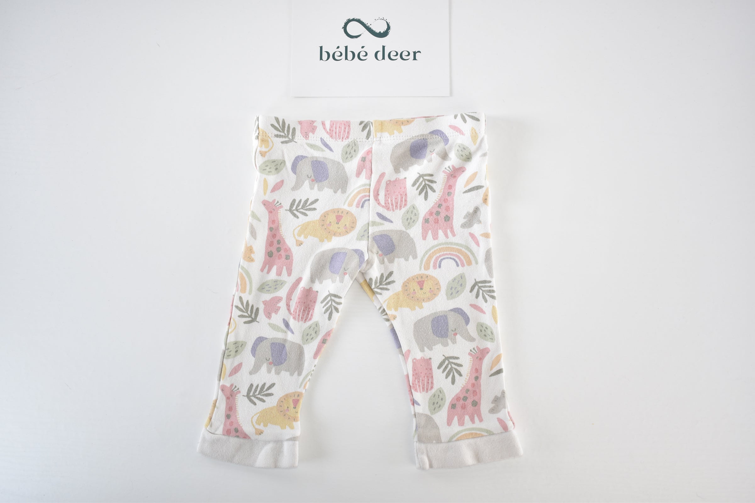 Safari print trousers