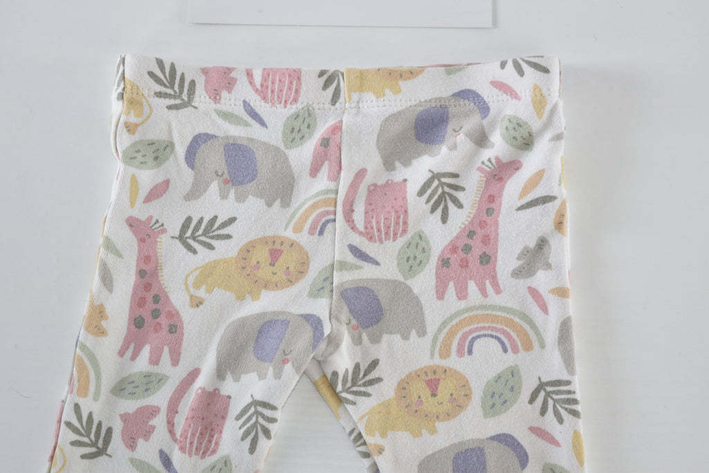 Safari print trousers