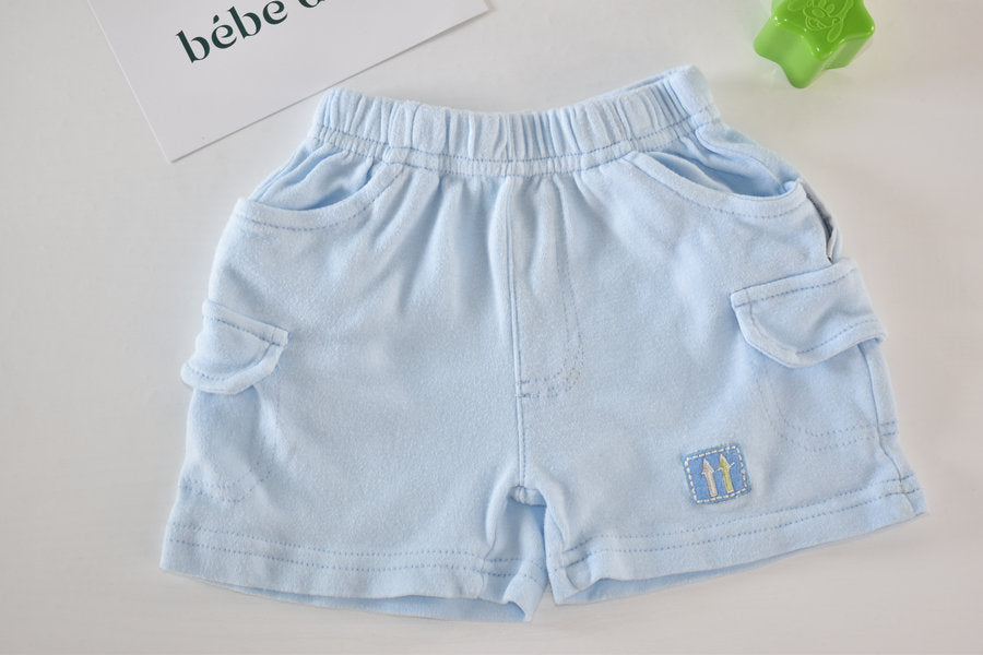 Light blue shorts