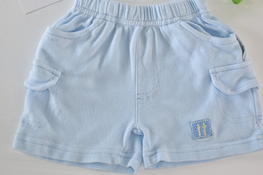Light blue shorts