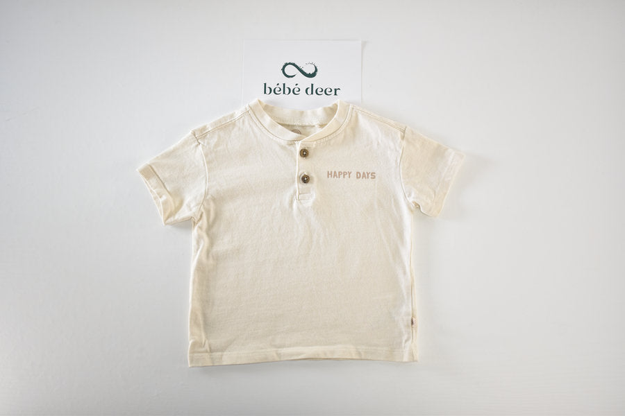 Cream top “Happy Days”