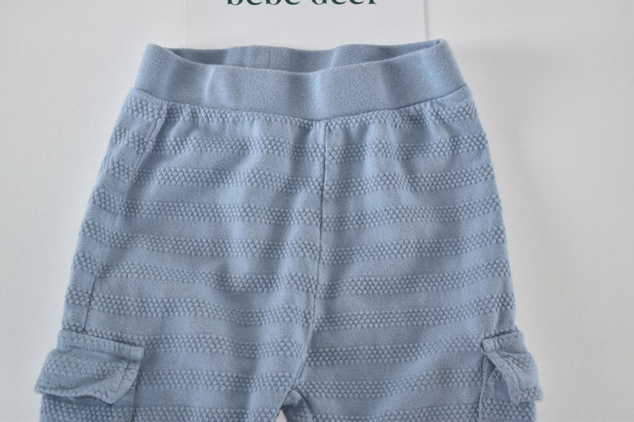 Textured trousers