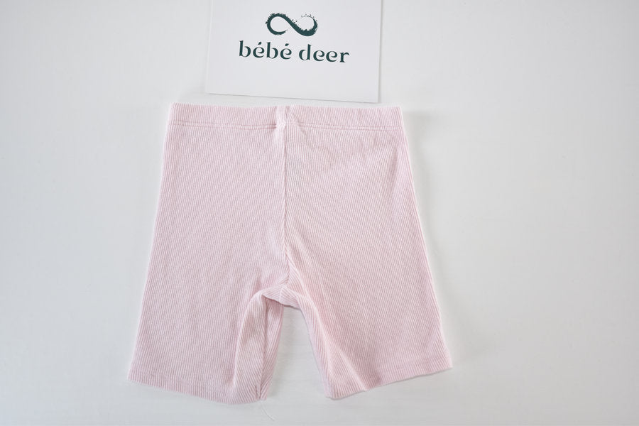 Ribbed cycling shorts