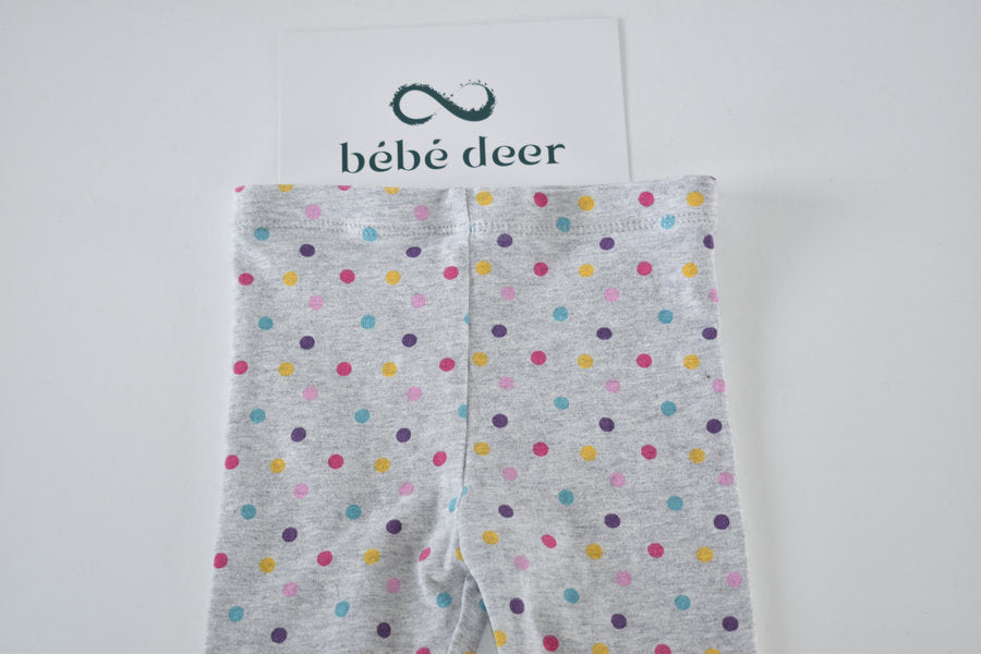 Polka dot leggings