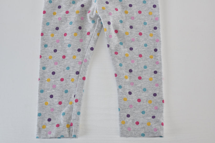 Polka dot leggings