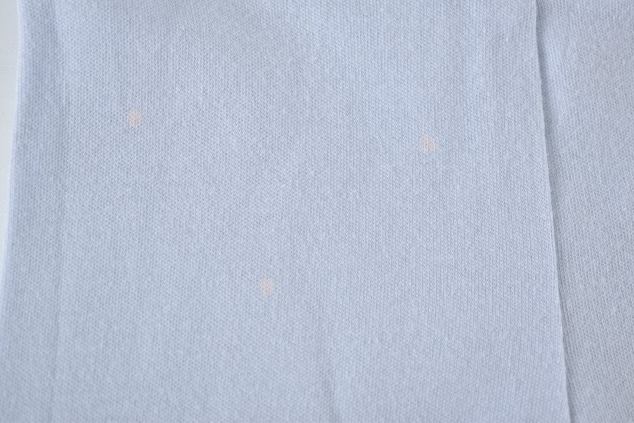Polka dot light blue leggings