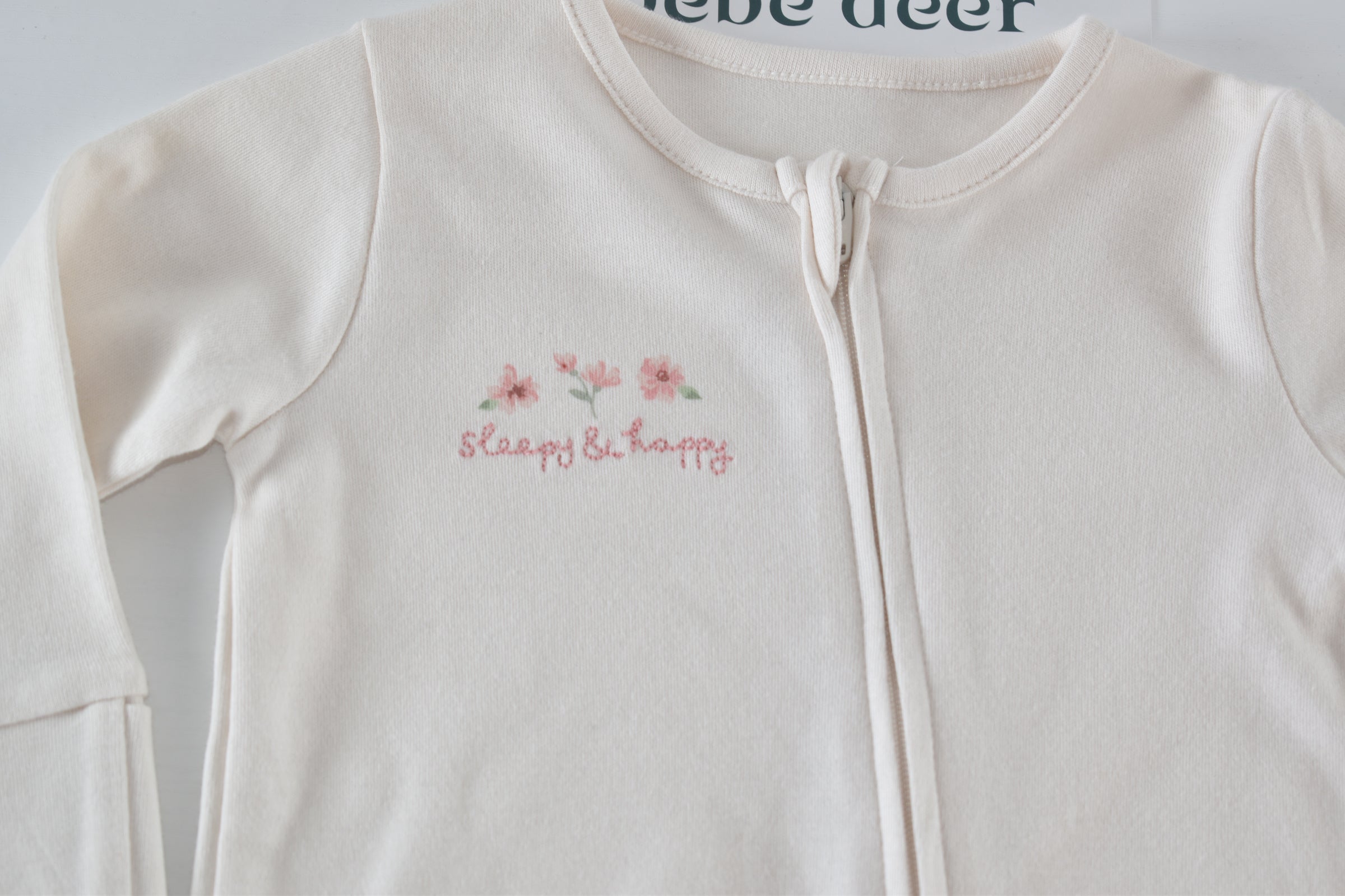 Floral sleepsuit and leggings set