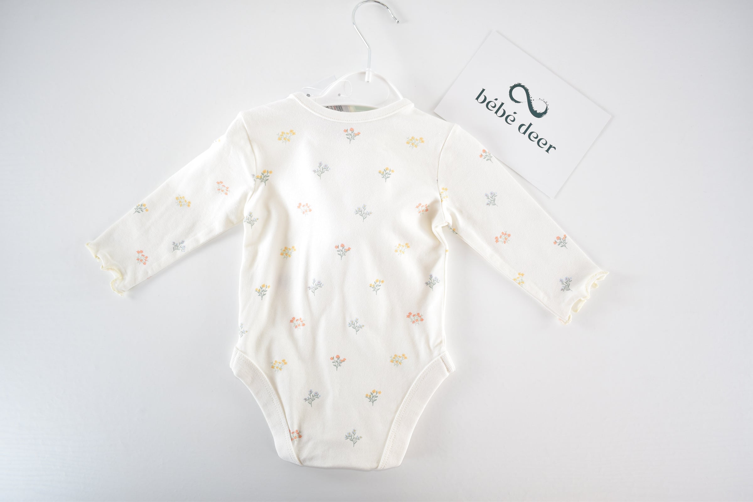 Floral print bodysuit with tights