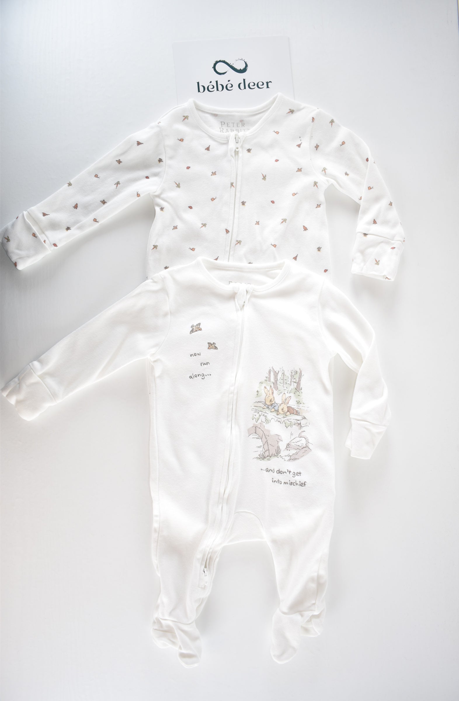 Peter Rabbit 2-Pack Zip Sleepsuits