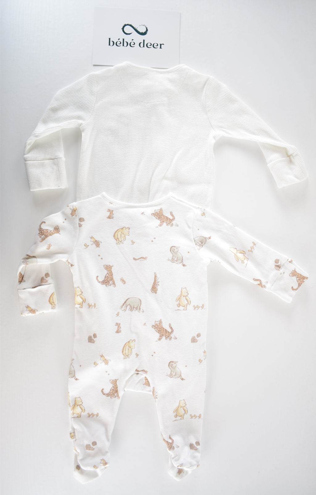 Winnie the Pooh 2-Pack Zip Sleepsuits