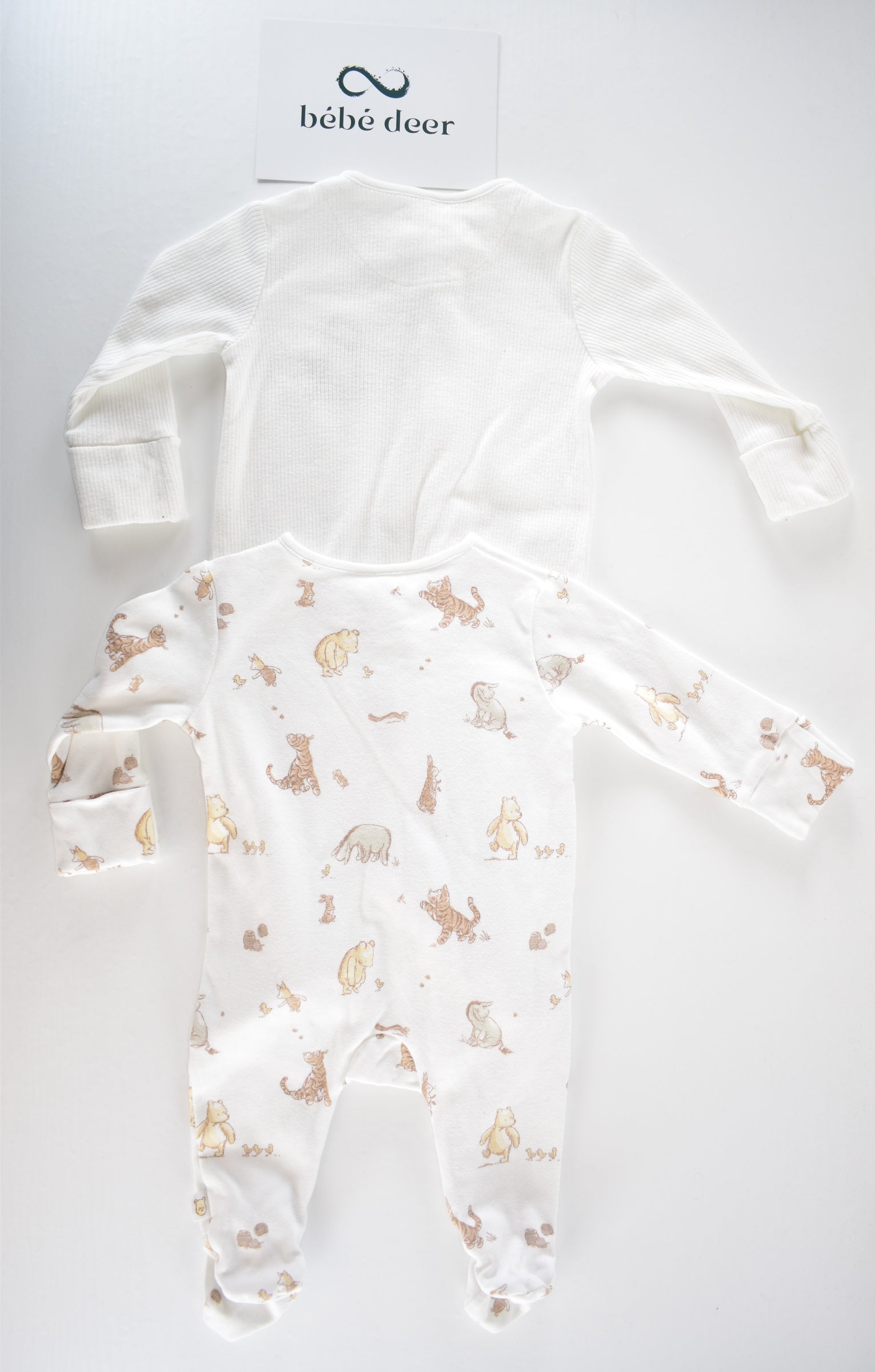 Winnie the Pooh 2-Pack Zip Sleepsuits