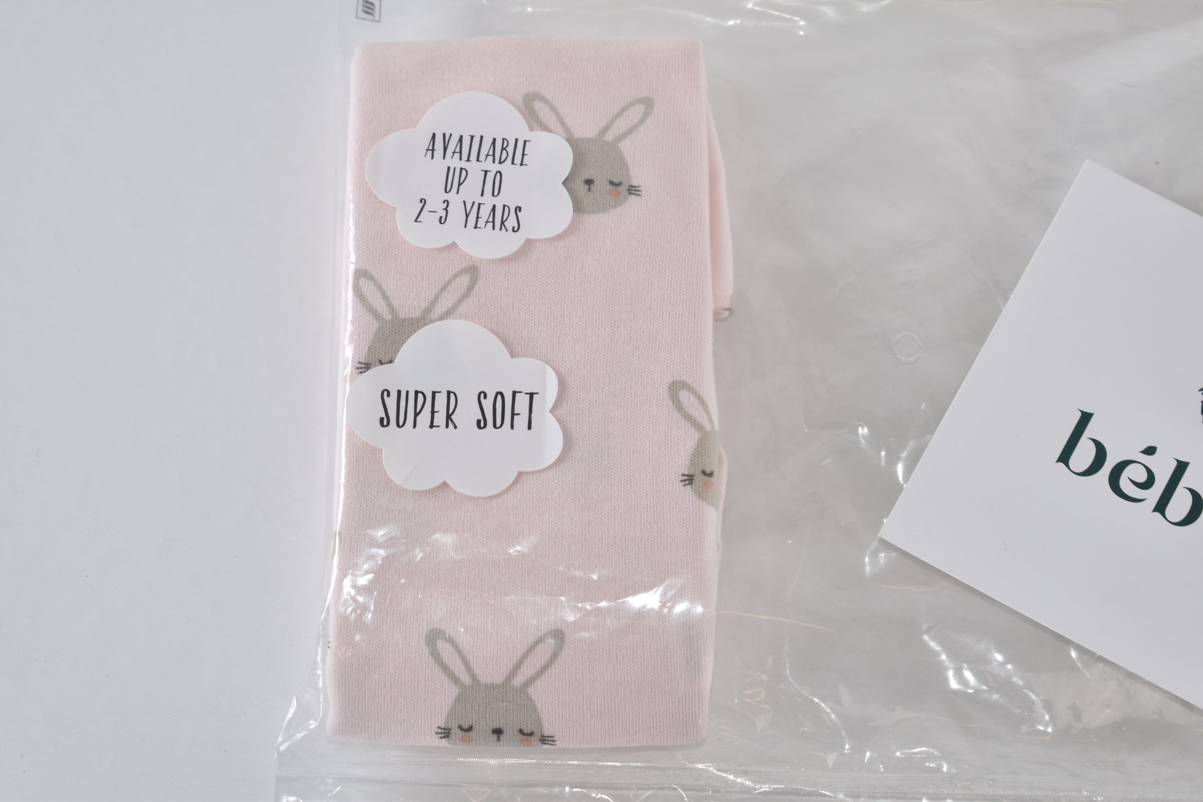 Pink Bunny Print Pyjama Set