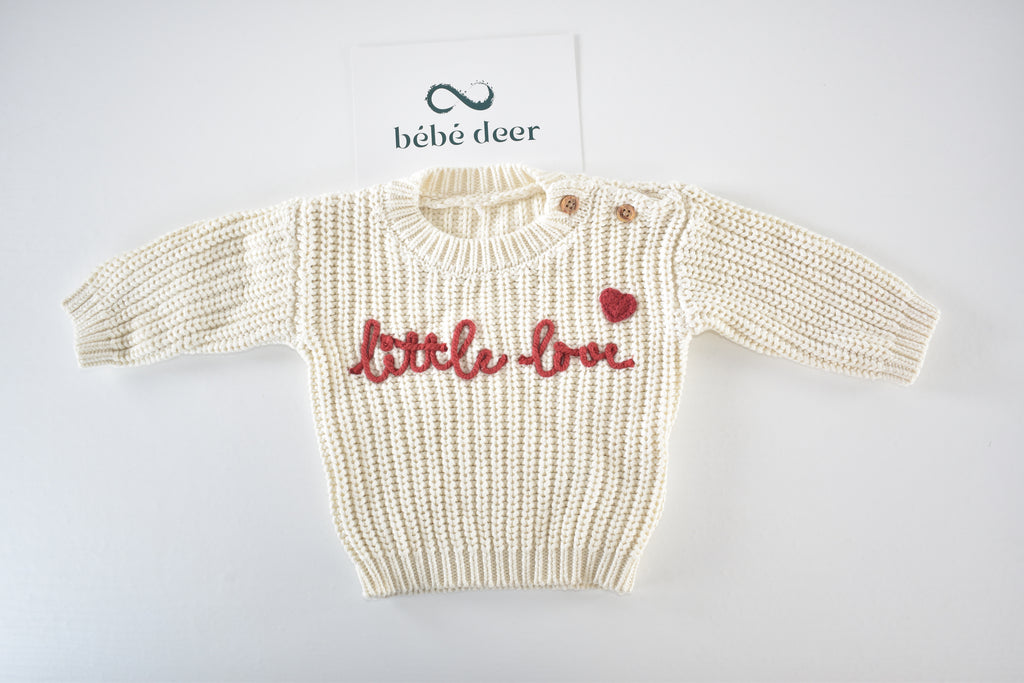 "Little Love" Knitted Jumper