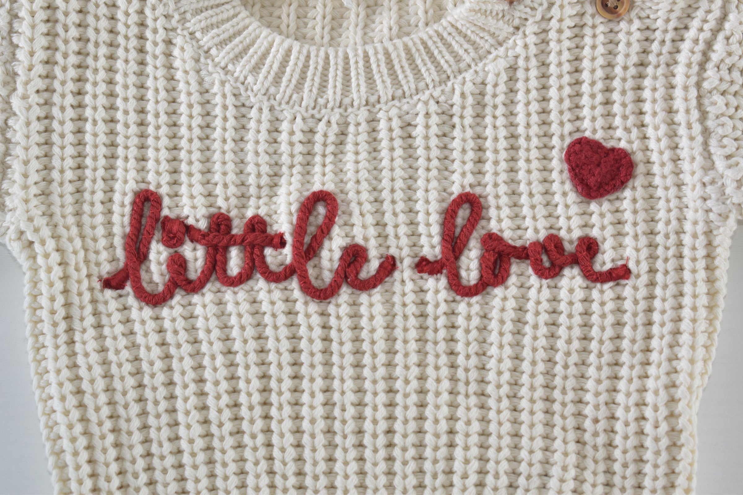 "Little Love" Knitted Jumper