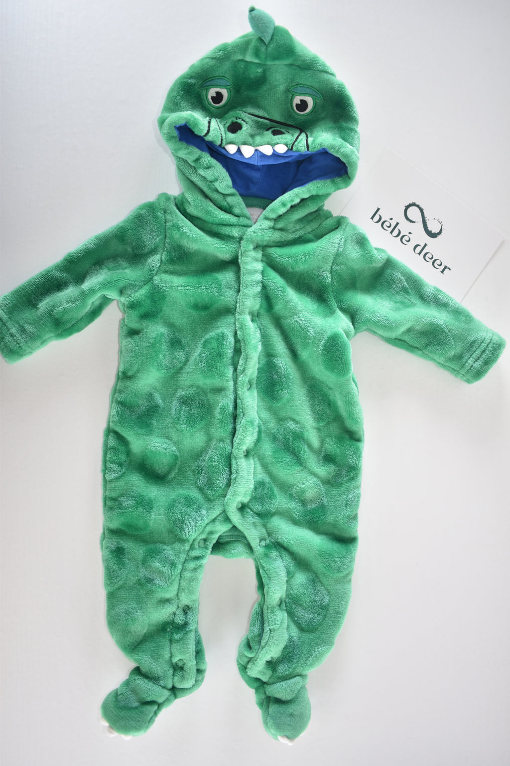 Green Dinosaur Pramsuit