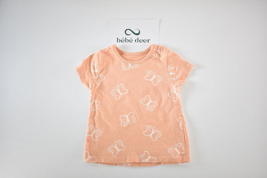 Butterfly short sleeve top