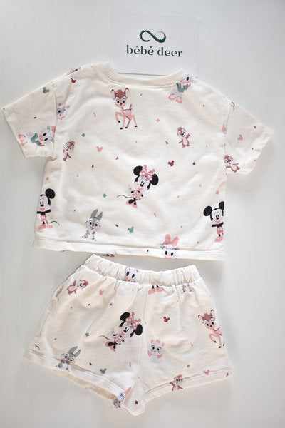 Disney Minnie Mouse short set