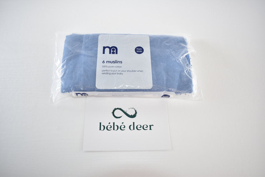 5 pack muslin cloths BNWT