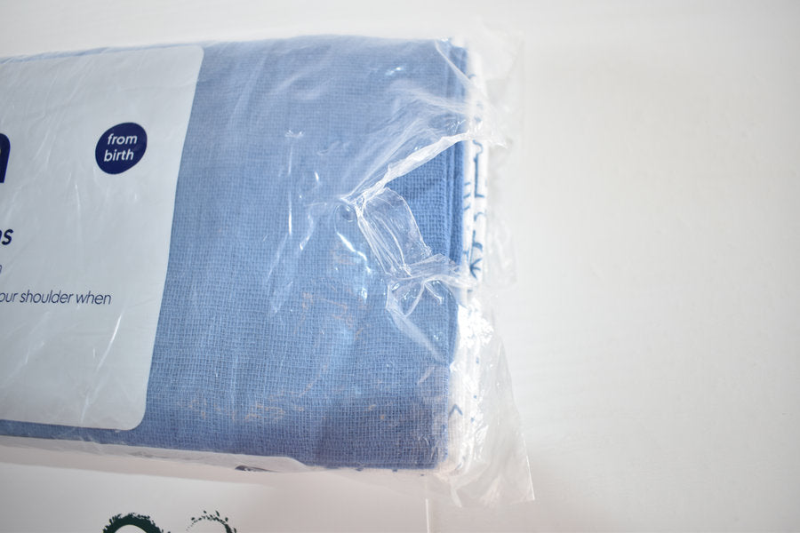 5 pack muslin cloths BNWT