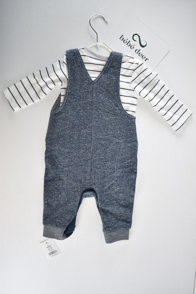 Dungaree and bodysuit set BNWT