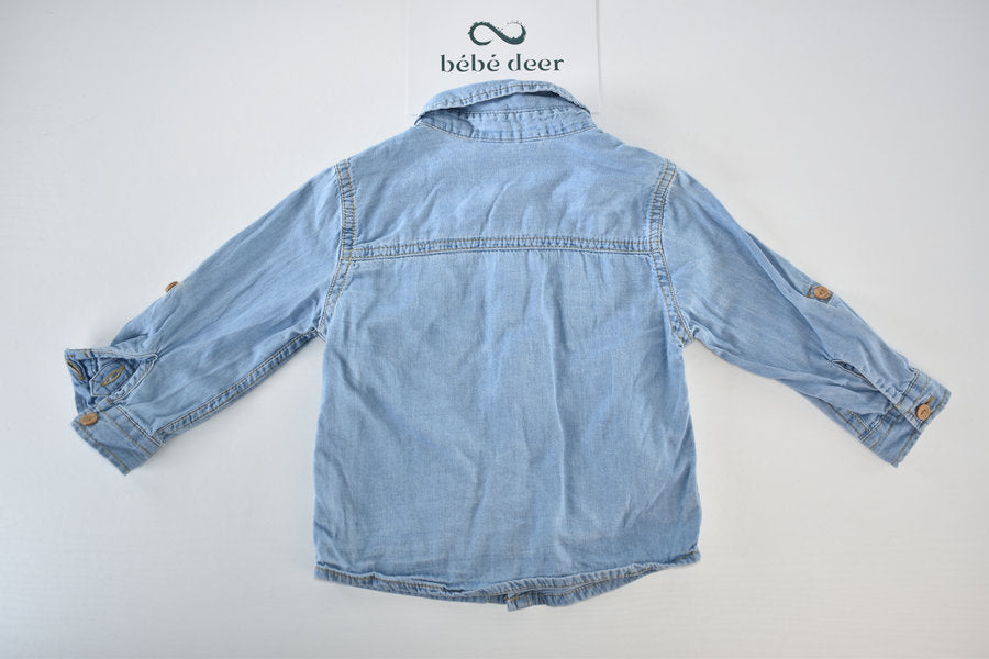 Lightweight denim-style shirt