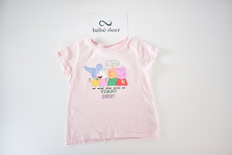 Peppa Pig striped t-shirt