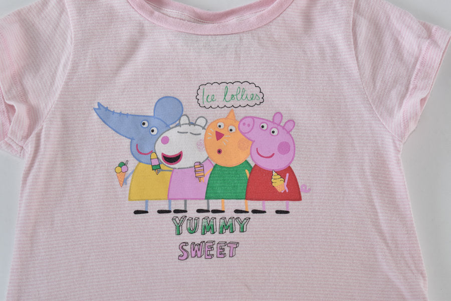 Peppa Pig striped t-shirt